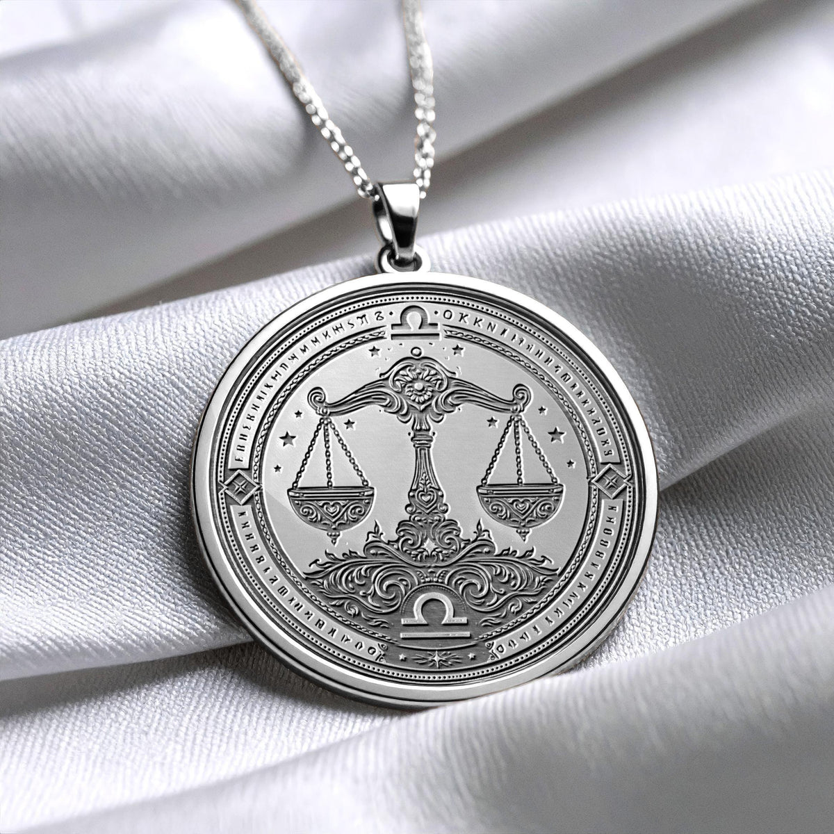 Libra Pendant – Balance, Harmony & Timeless Elegance