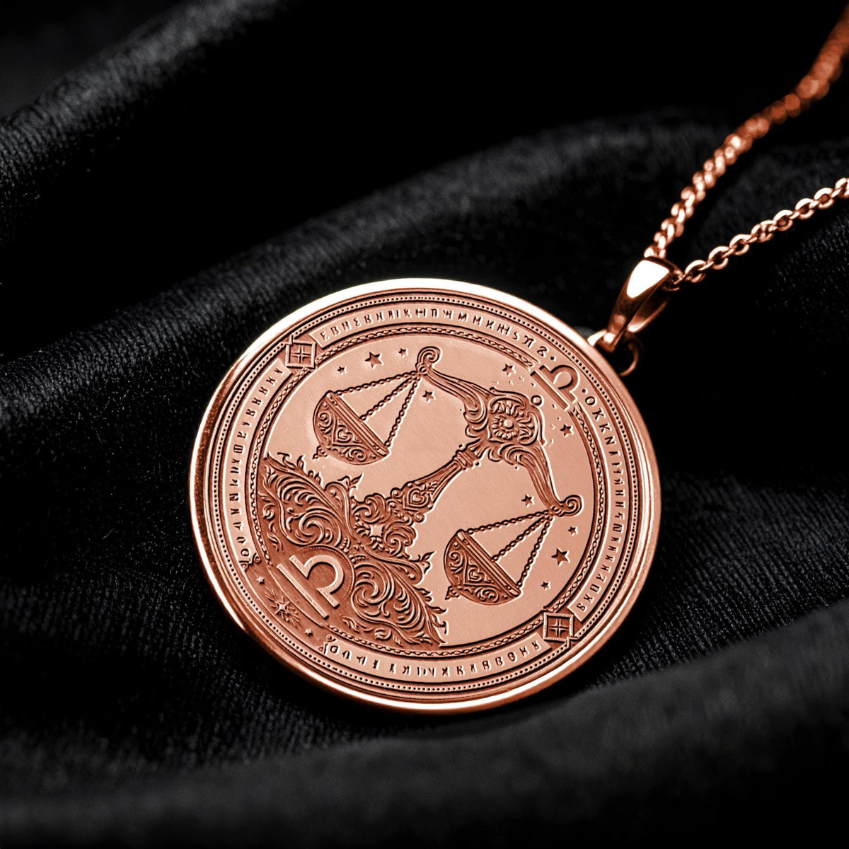 Libra Pendant – Balance, Harmony & Timeless Elegance