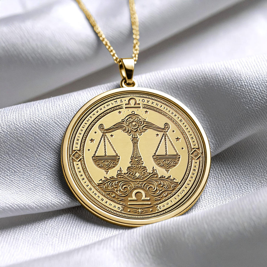 Libra Pendant – Balance, Harmony & Timeless Elegance