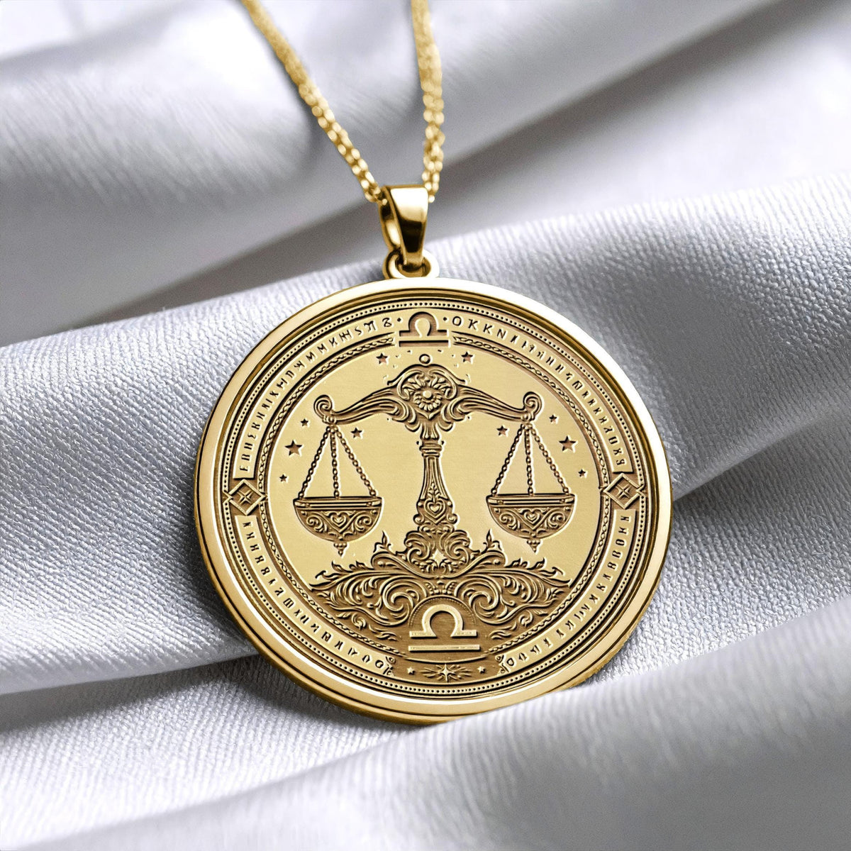 Libra Pendant – Balance, Harmony & Timeless Elegance
