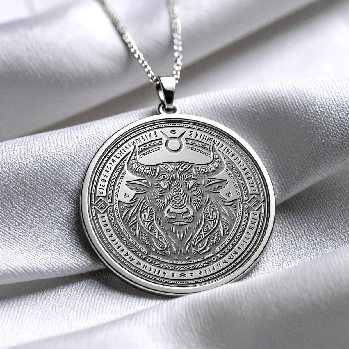 Taurus Pendant – Strength, Stability & Grounded Power