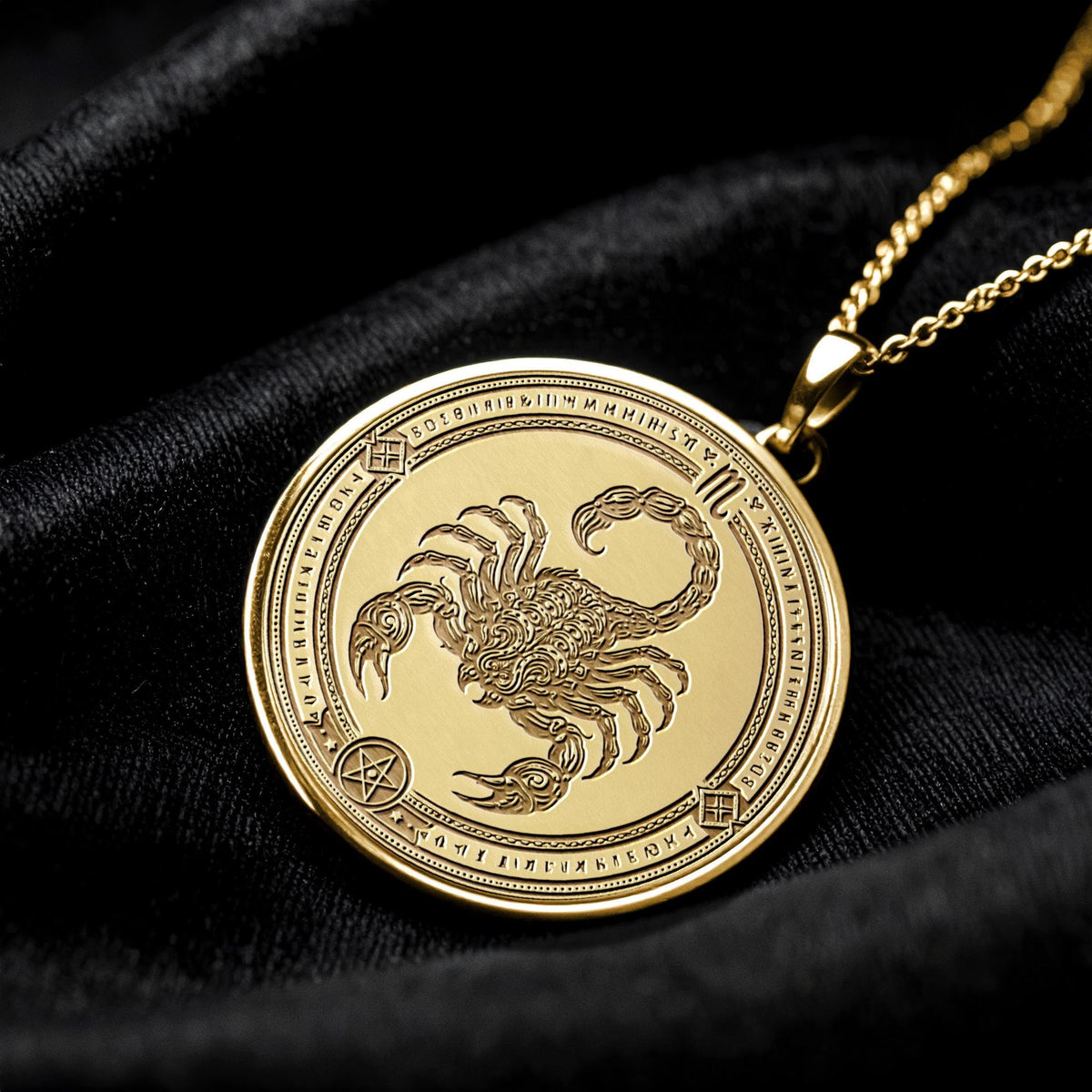 Scorpio Pendant – Intensity, Transformation & Inner Power