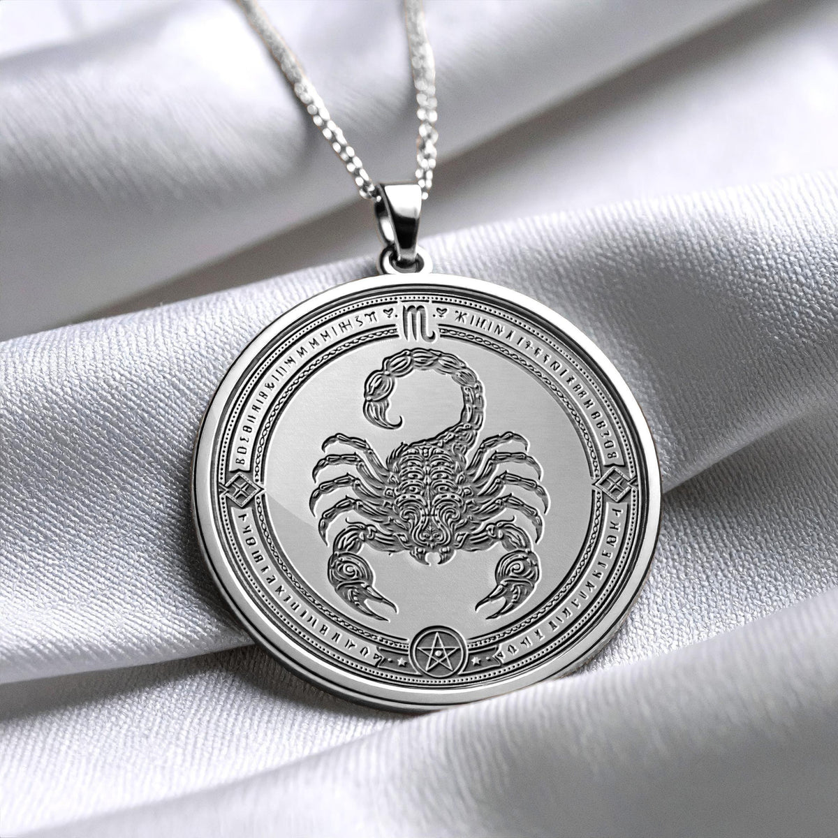 Scorpio Pendant – Intensity, Transformation & Inner Power