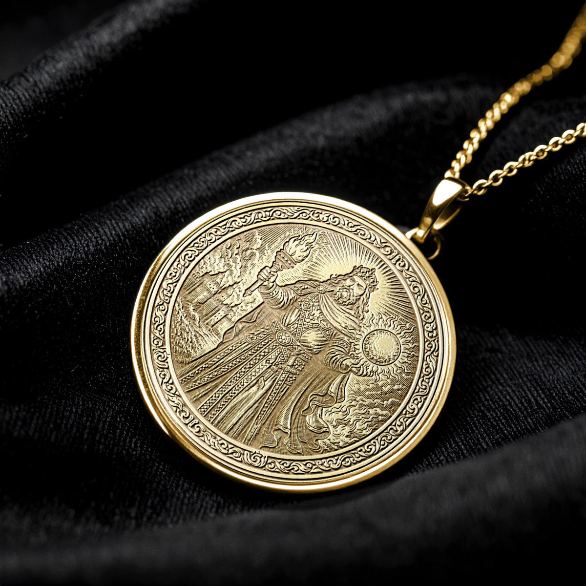 Dazhbog Necklace – Sun, Abundance & Life Energy