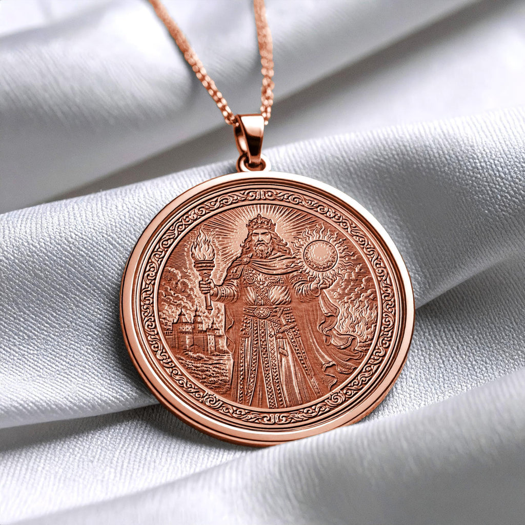 Dazhbog Necklace – Sun, Abundance & Life Energy