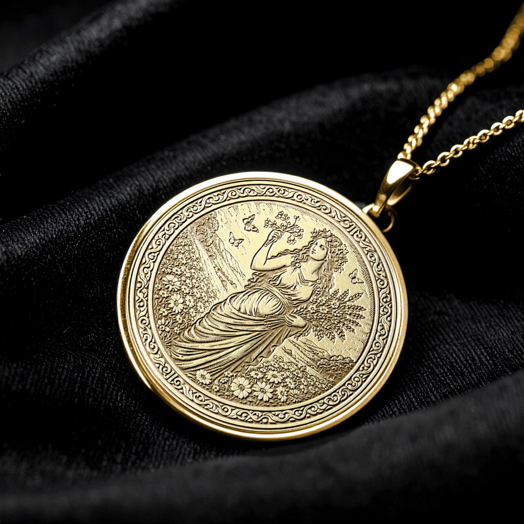 Vesna Pendant Necklace – Renewal, Spring & New Beginnings
