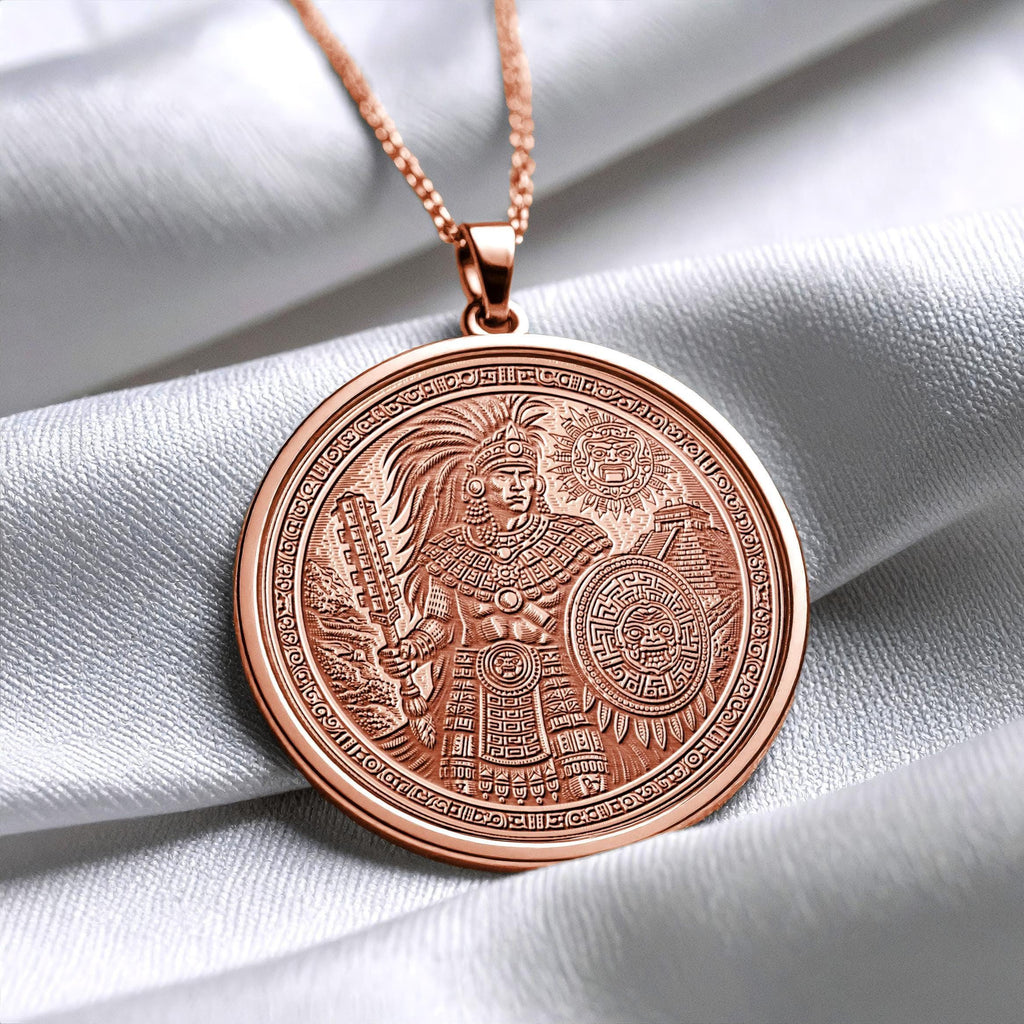 Maya Sun God King Necklace – Power, Light & Divine Authority