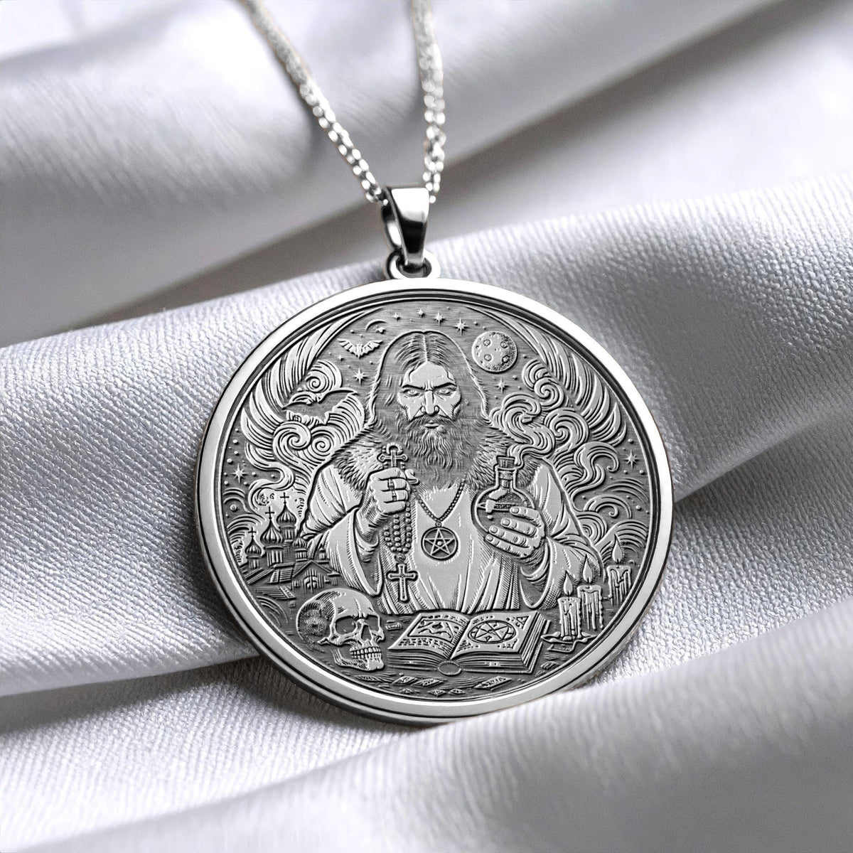 Rasputin Pendant Necklace – Mystery, Power & Inner Influence