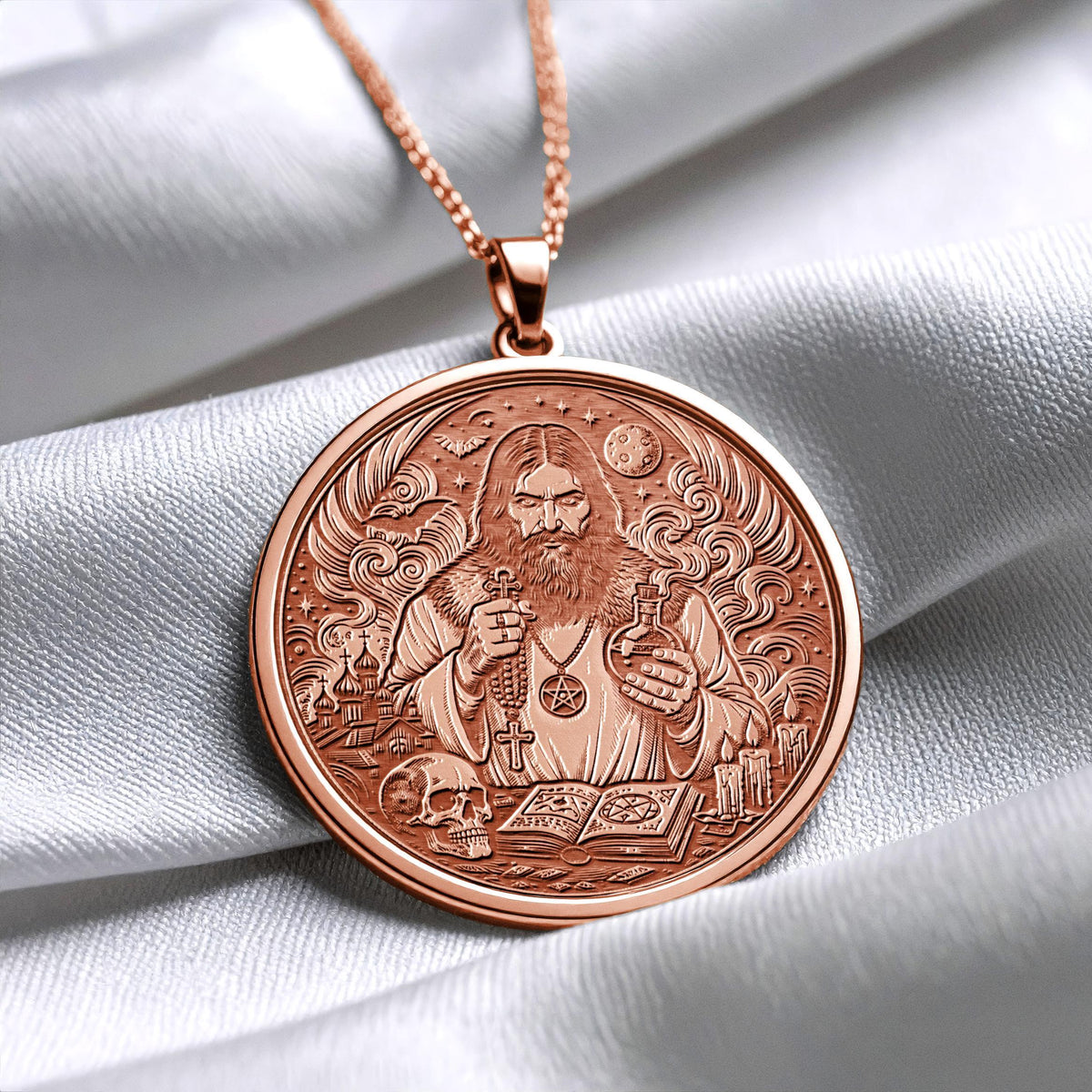 Rasputin Pendant Necklace – Mystery, Power & Inner Influence