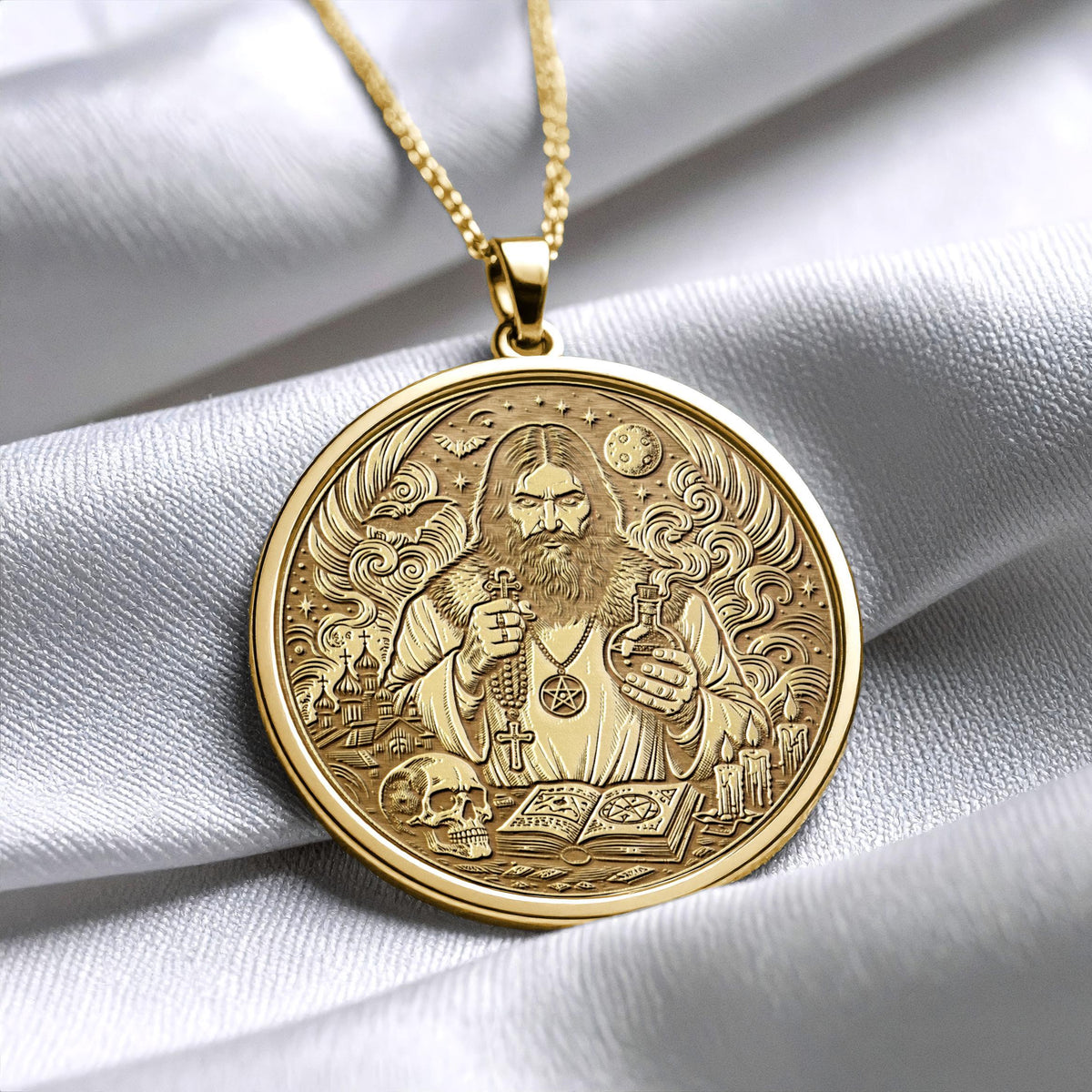 Rasputin Pendant Necklace – Mystery, Power & Inner Influence