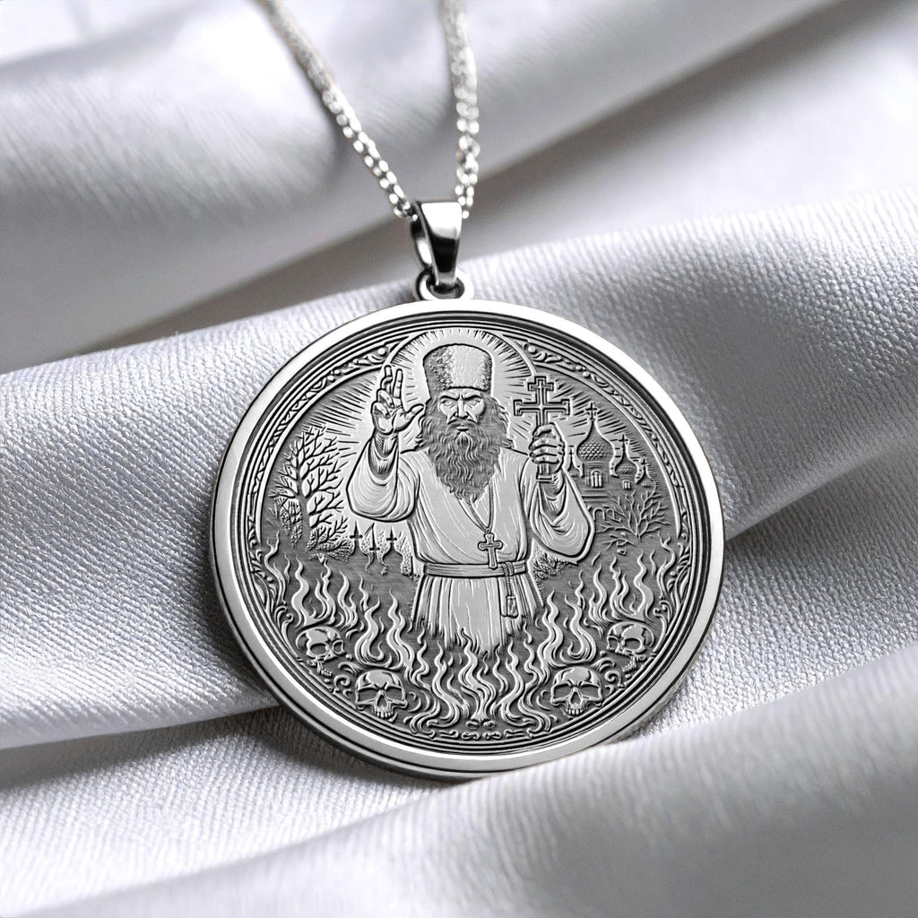 Rasputin Pendant Necklace – Mysticism, Influence & Unshakable Presence