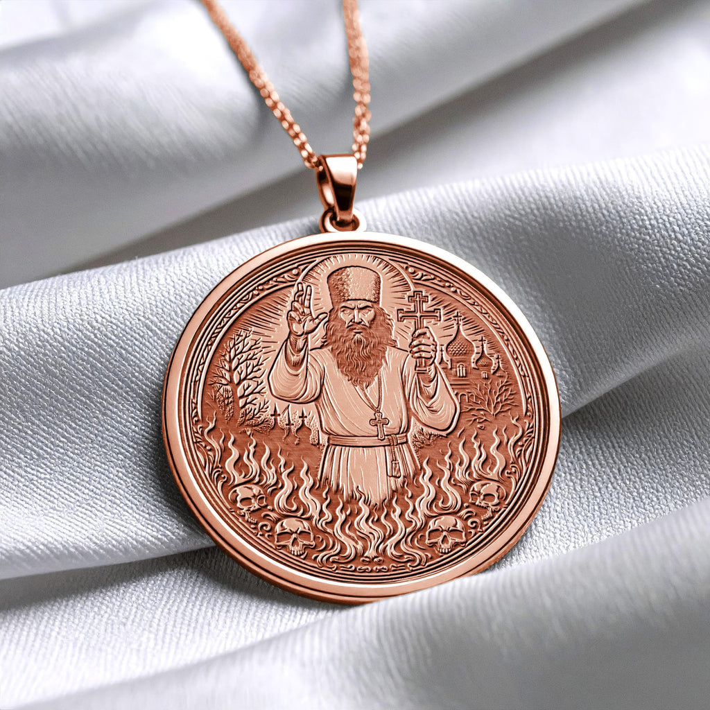 Rasputin Pendant Necklace – Mysticism, Influence & Unshakable Presence