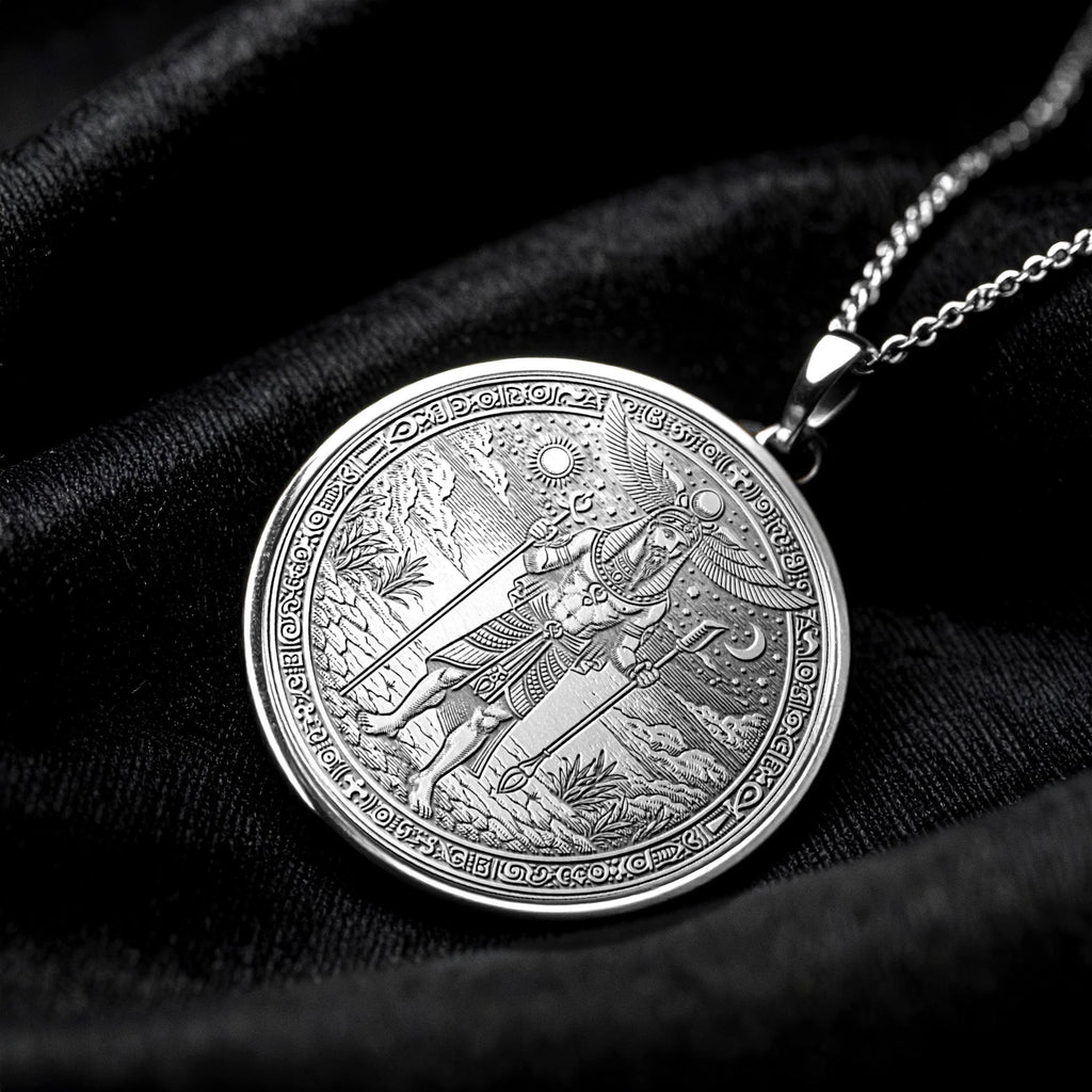 Ancient Egyptian Geb Pendant Necklace – Earth, Stability & Life Force