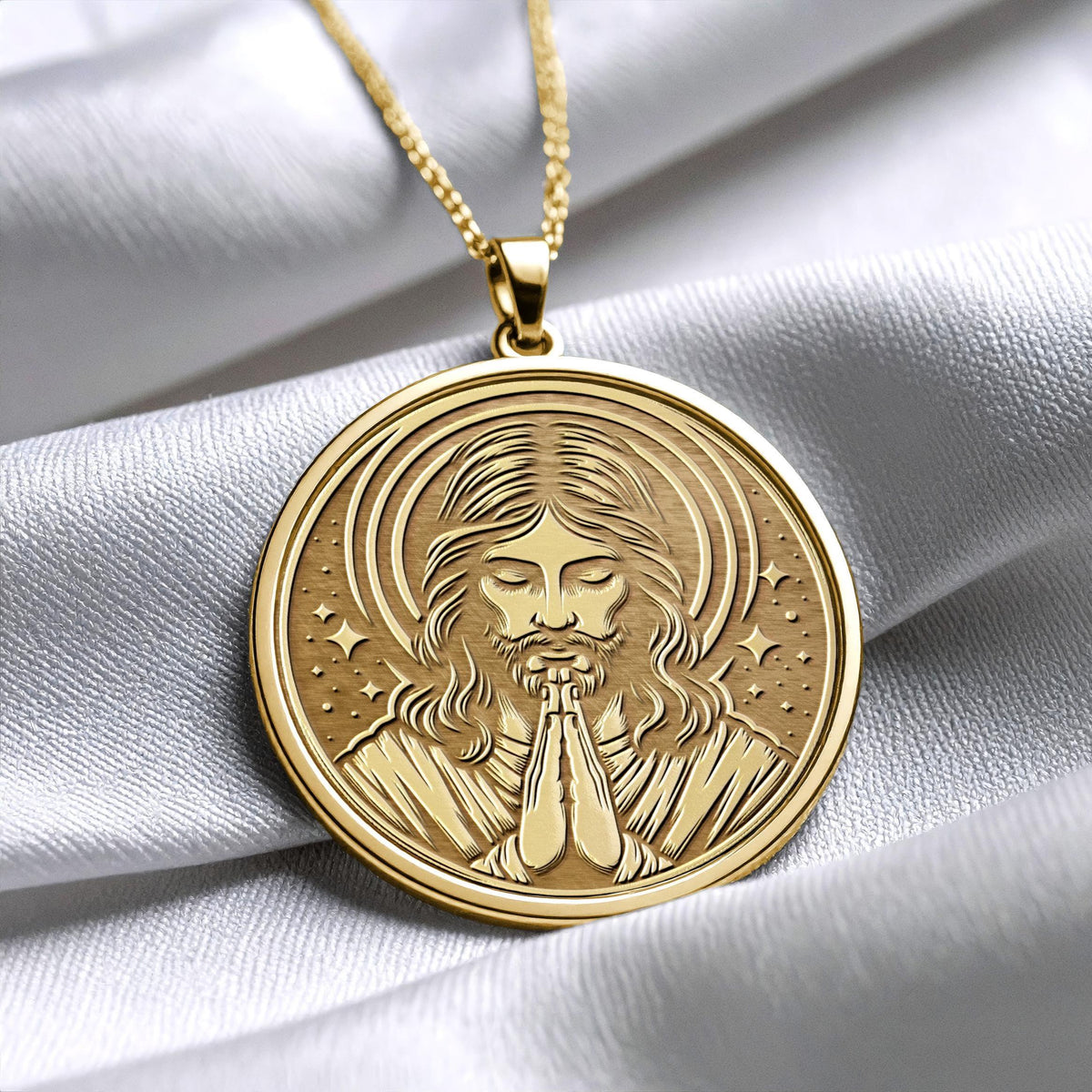 Jesus Pendant Necklace – Faith, Salvation & Divine Love