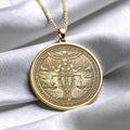 Ma’at Pendant Necklace – Truth, Balance & Divine Order
