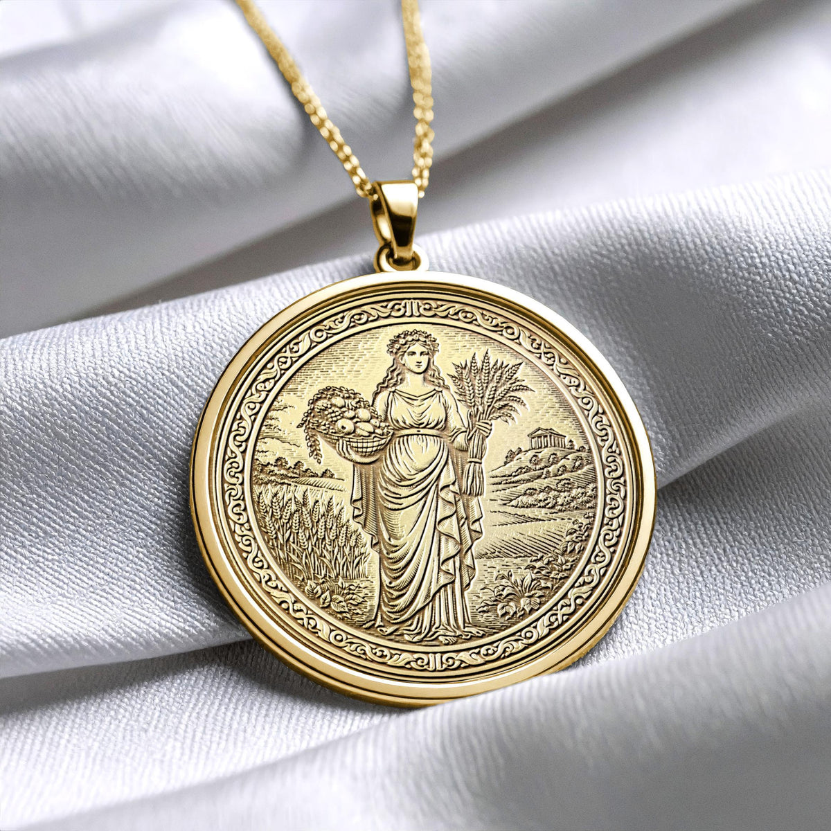 Demeter Necklace – Harvest, Nurturing & Abundance