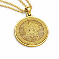 Tlaloc Pendant : Aztec Rain God Amulet of Power and Transformation