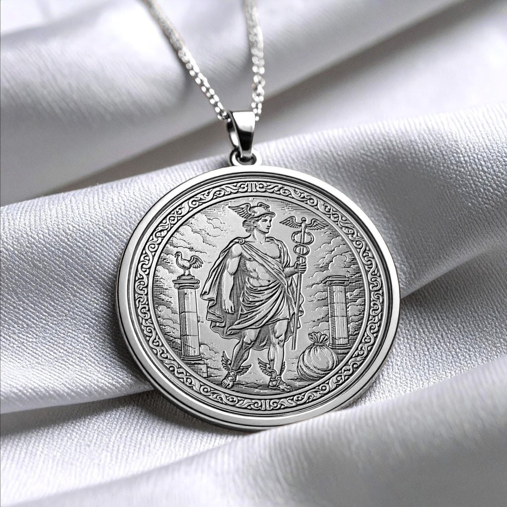 Hermes Pendant Necklace – Speed, Intelligence & Divine Communication