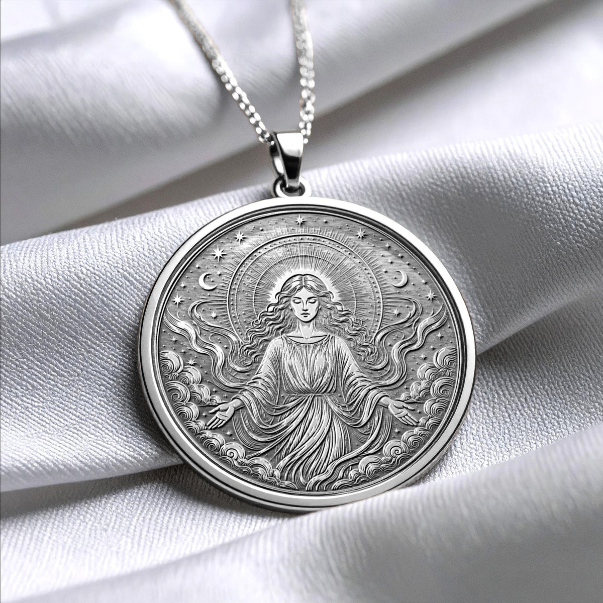 Aurae Pendant Necklace – Breeze, Freedom & Divine Air
