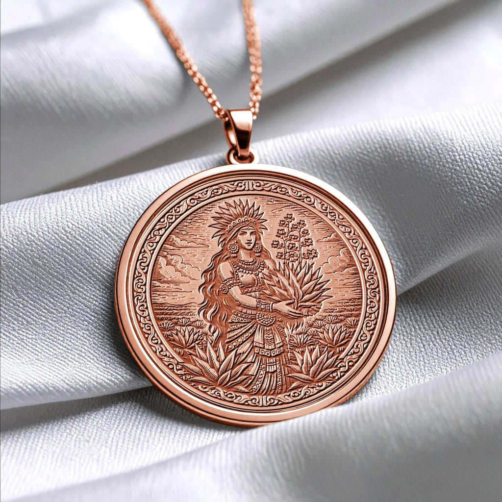 Mayahuel Pendant Necklace – Abundance, Fertility & Sacred Nature