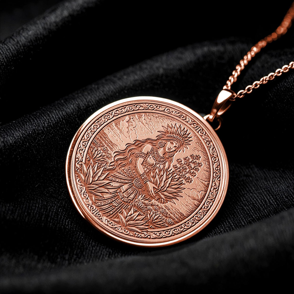 Mayahuel Pendant Necklace – Abundance, Fertility & Sacred Nature