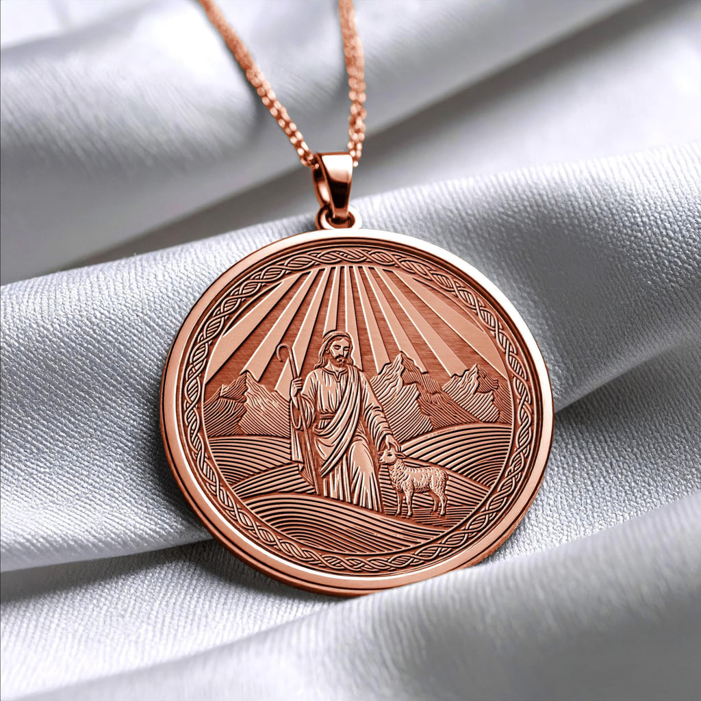 Jesus Pendant Necklace – Love, Faith & Eternal Protection
