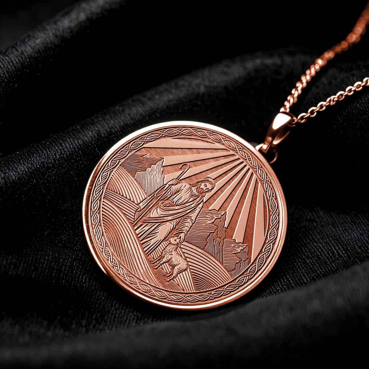 Jesus Pendant Necklace – Love, Faith & Eternal Protection