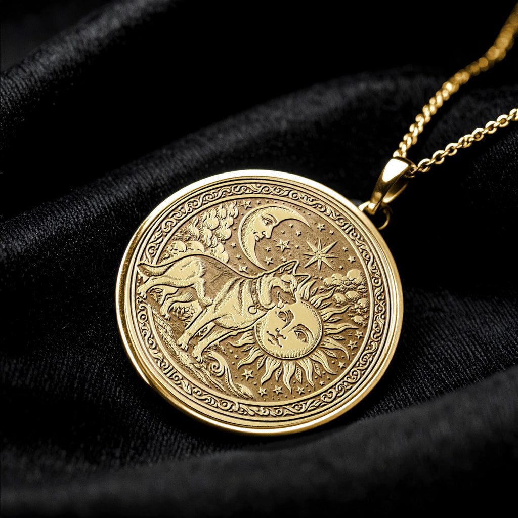 German Shepherd Pendant Necklace – Loyalty, Protection & Courage
