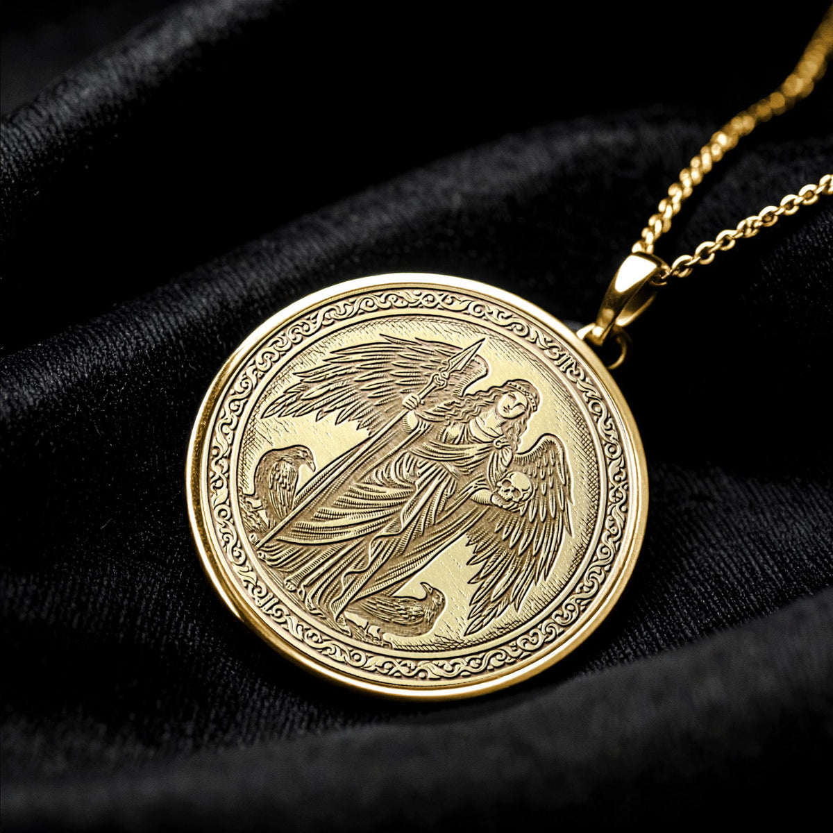 Morrigan Pendant Necklace – Fate, Power & Warrior Spirit