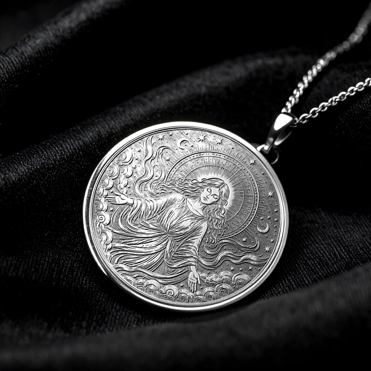 Aurae Pendant Necklace – Breeze, Freedom & Divine Air