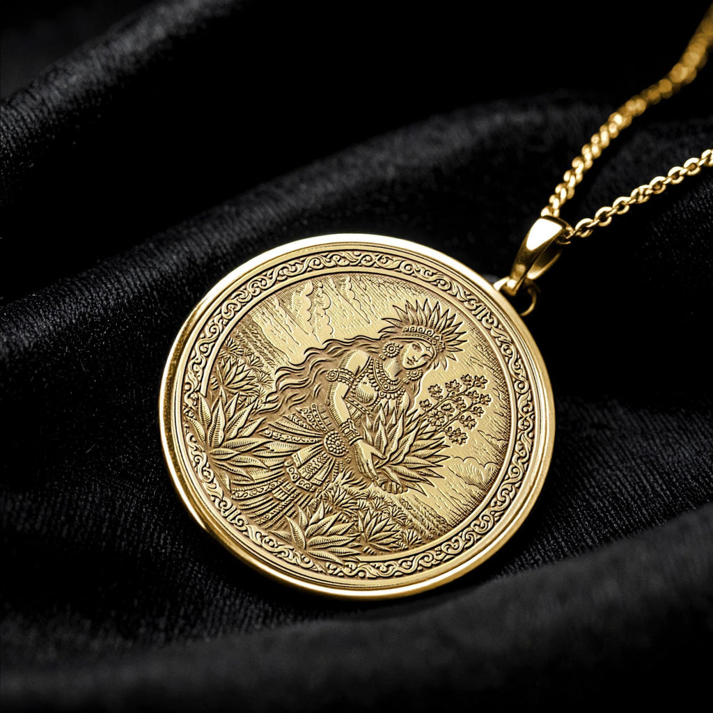 Mayahuel Pendant Necklace – Abundance, Fertility & Sacred Nature