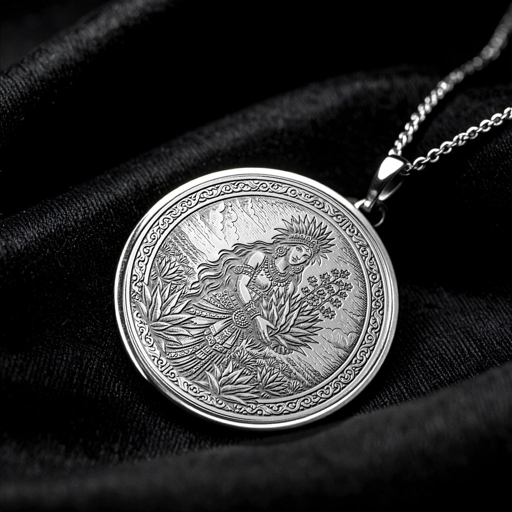 Mayahuel Pendant Necklace – Abundance, Fertility & Sacred Nature