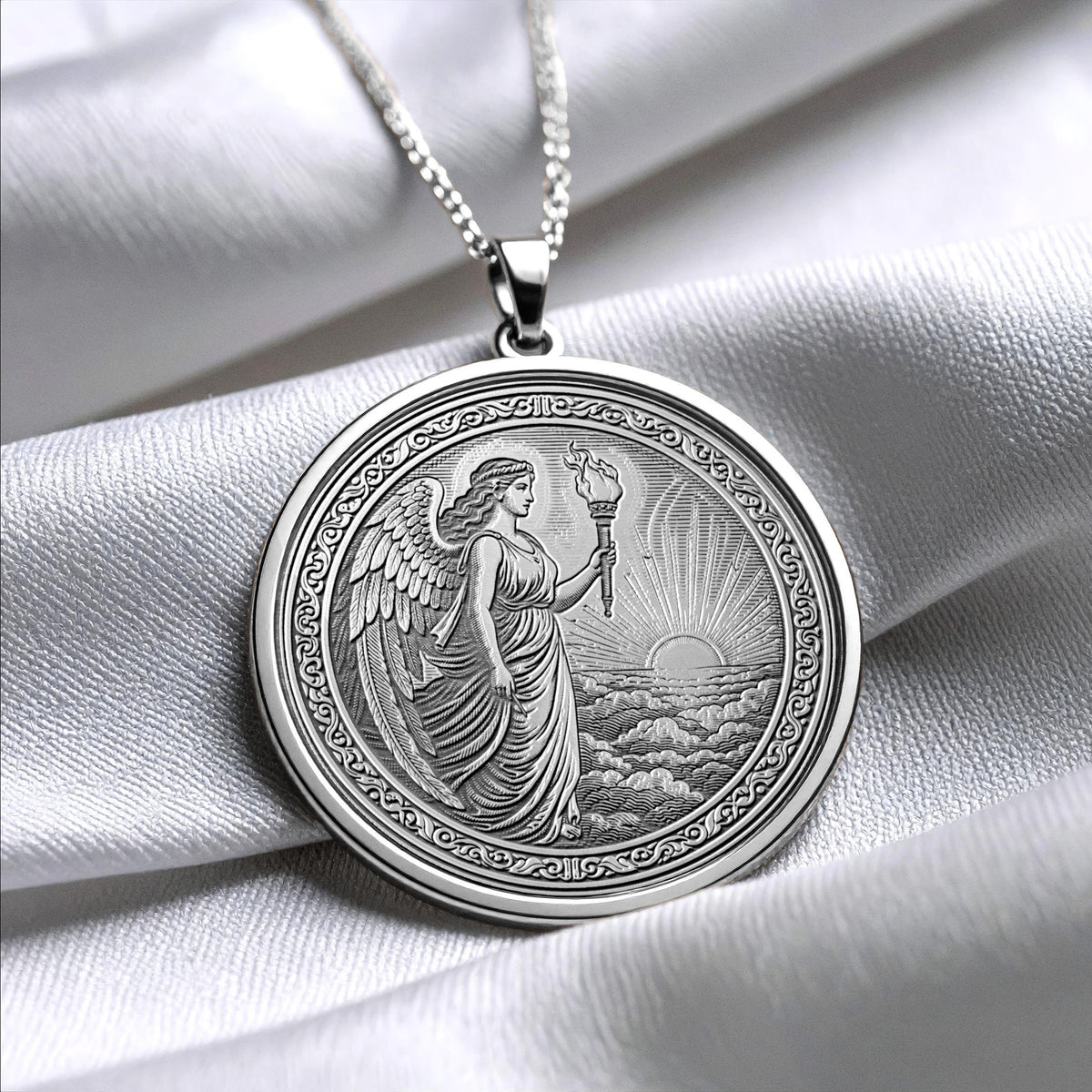 Eos Pendant Necklace – Morning Light, Renewal & Feminine Energy