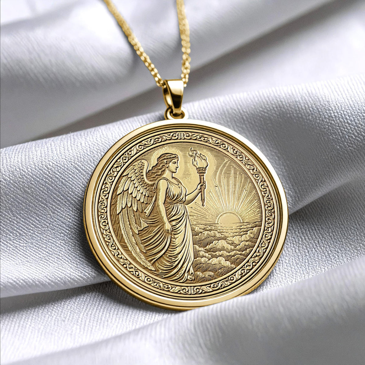 Eos Pendant Necklace – Morning Light, Renewal & Feminine Energy