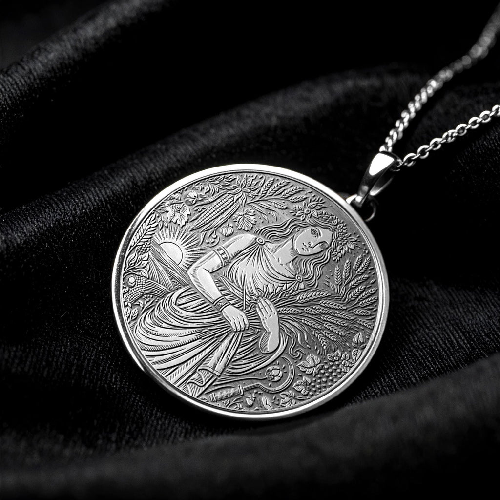 Demeter Pendant Necklace – Harvest, Renewal & Sacred Earth Energy