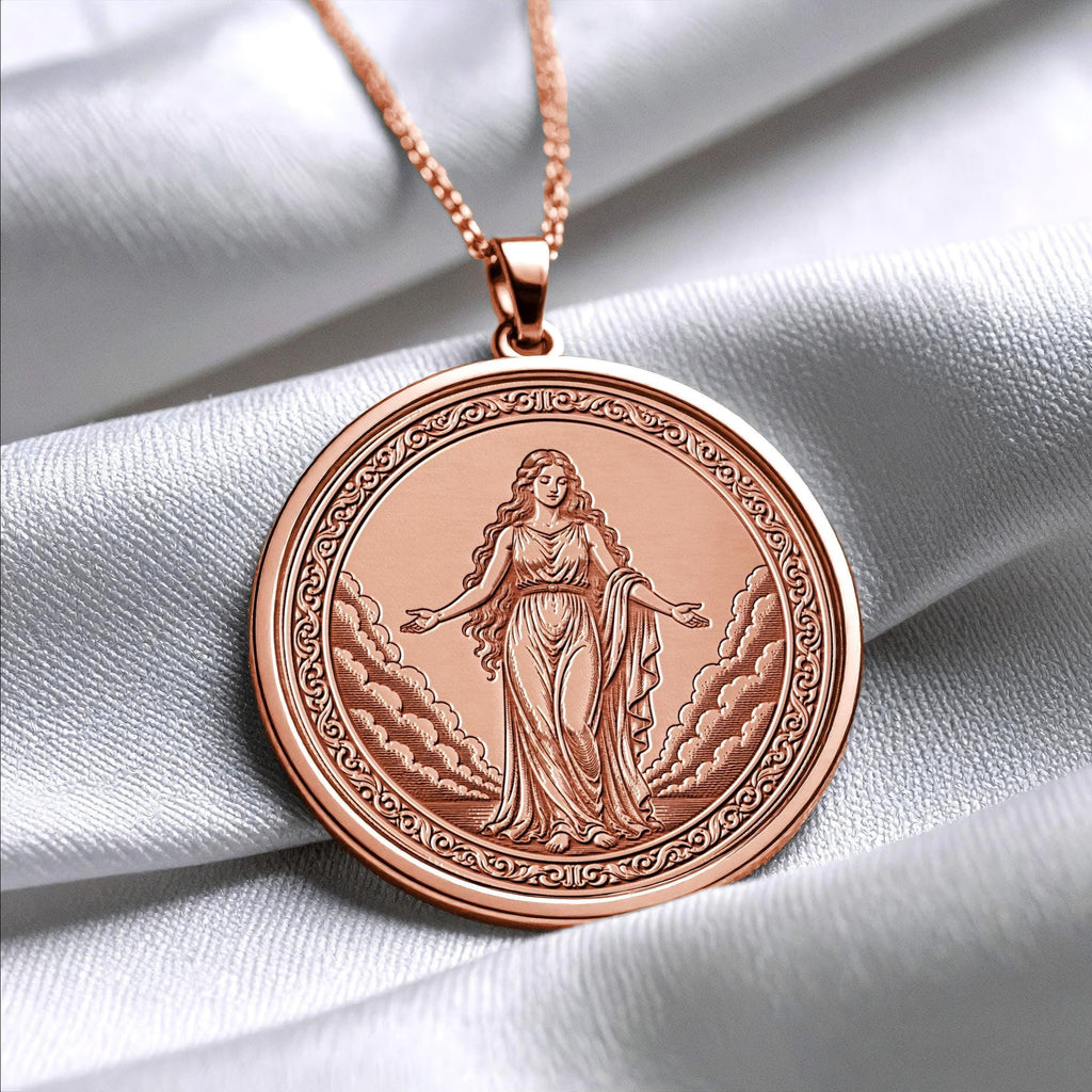 Aurae Pendant Necklace – Wind, Freedom & Ethereal Grace