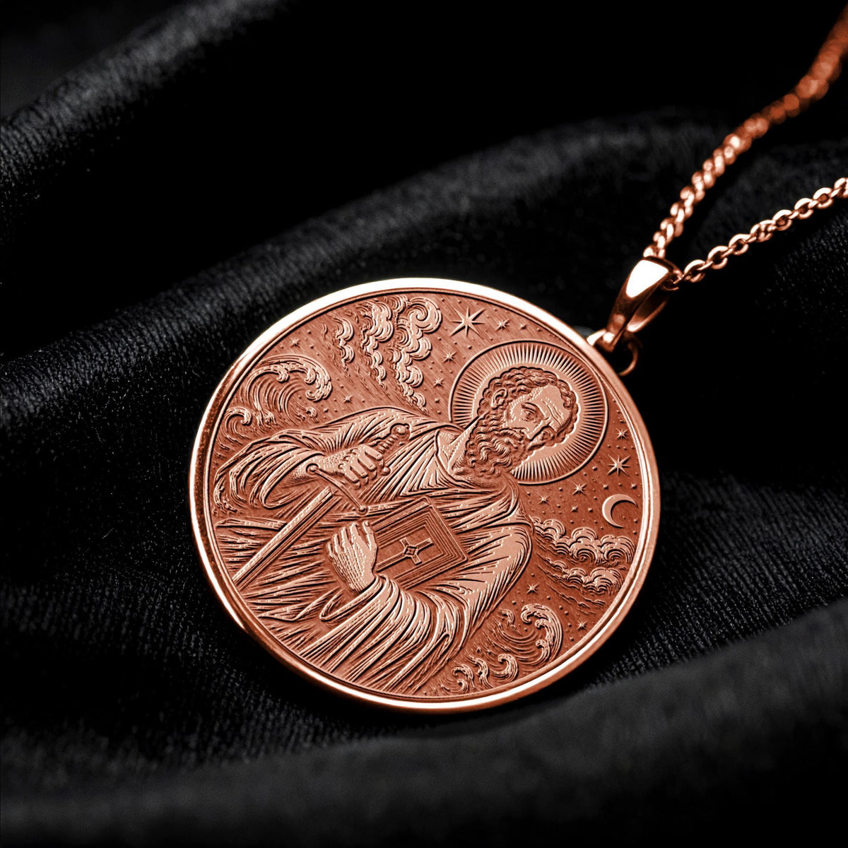 Saint Paul Pendant Necklace – Faith, Wisdom & Spiritual Strength