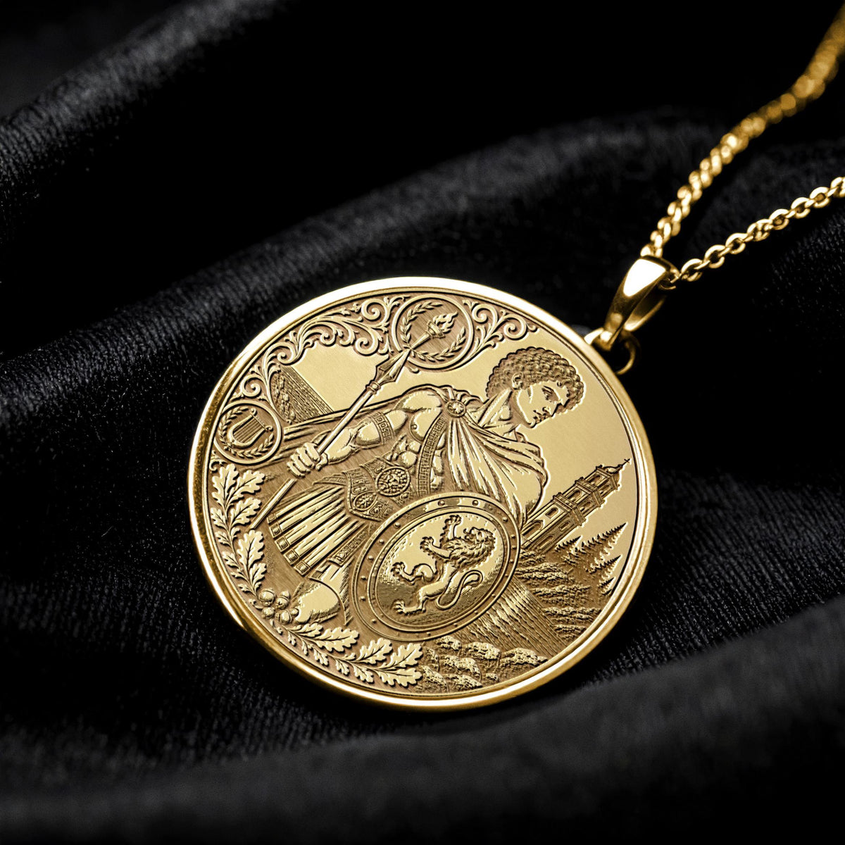 Leander Pendant Necklace – Devotion, Courage & Eternal Love