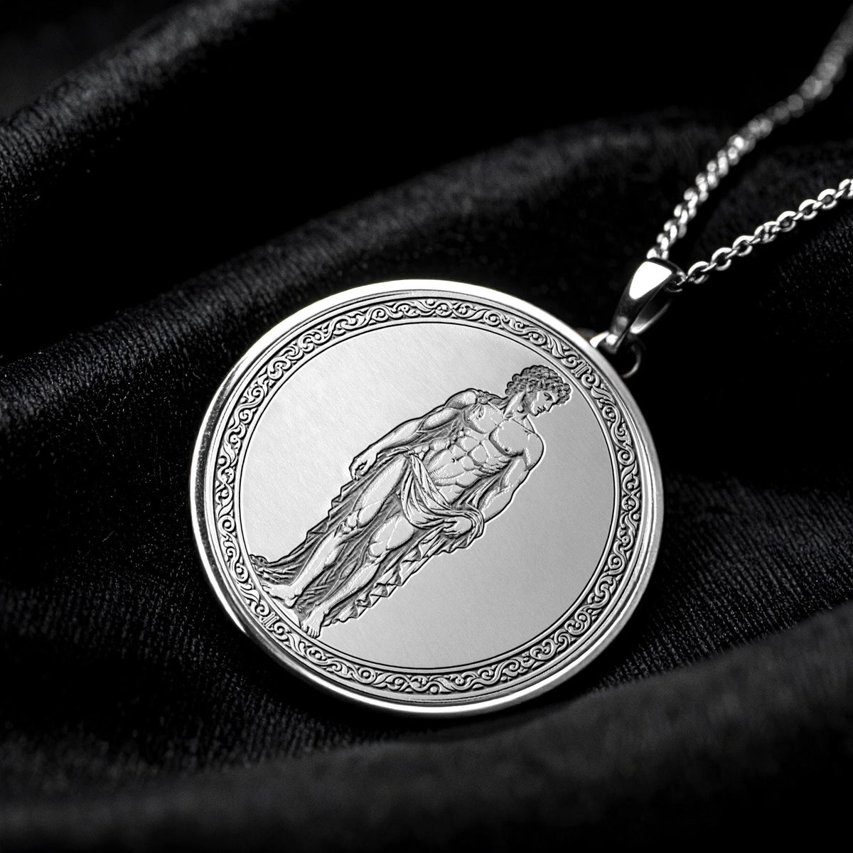 Adonis Pendant Necklace – Masculine Beauty, Passion & Mythic Power