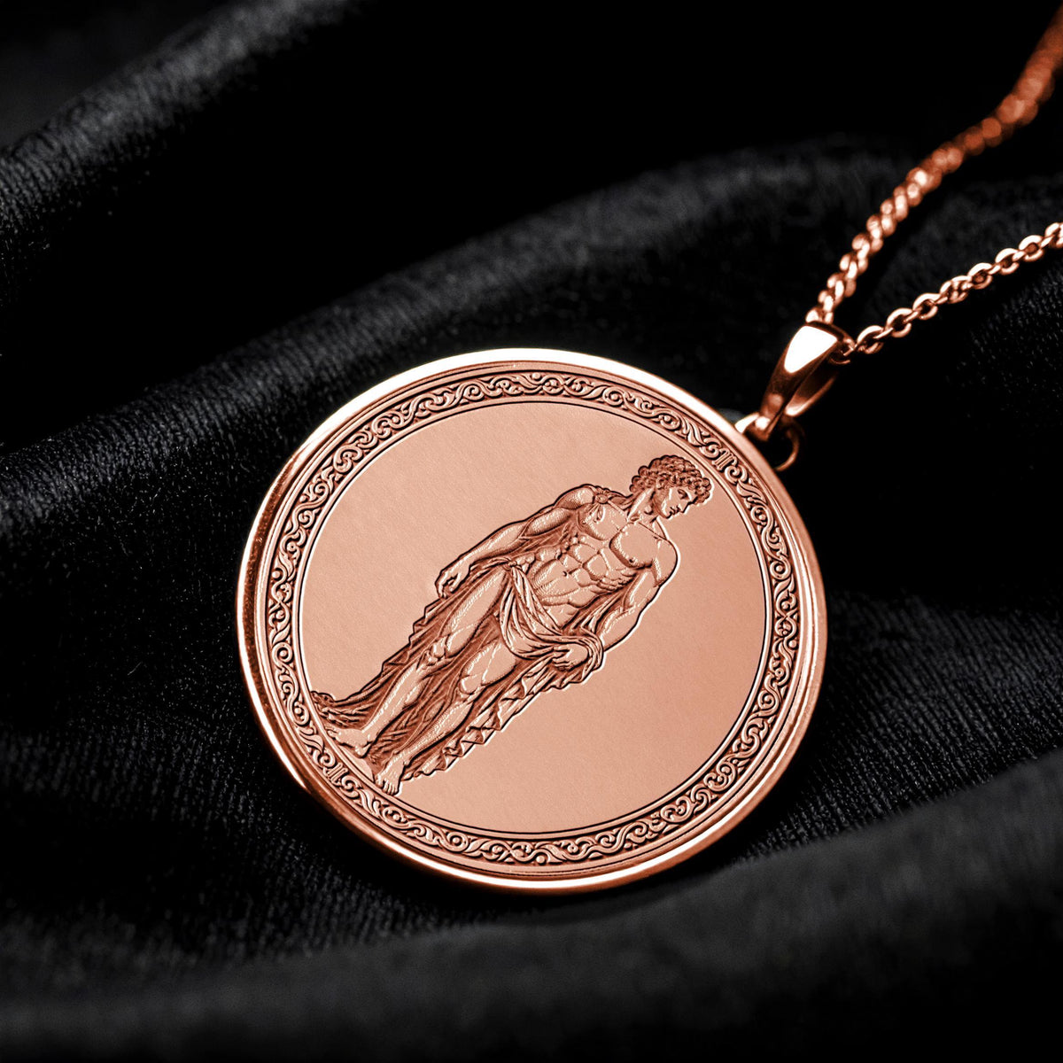 Adonis Pendant Necklace – Masculine Beauty, Passion & Mythic Power