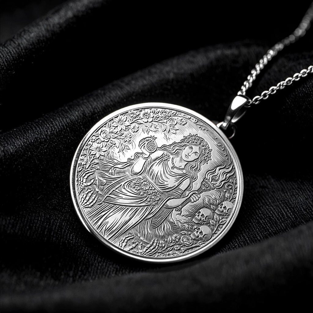 Persephone Pendant Necklace – Transformation, Spring & Inner Power