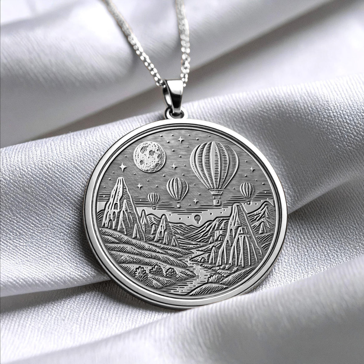 Hot Air Balloon Pendant Necklace – Freedom, Adventure & New Horizons
