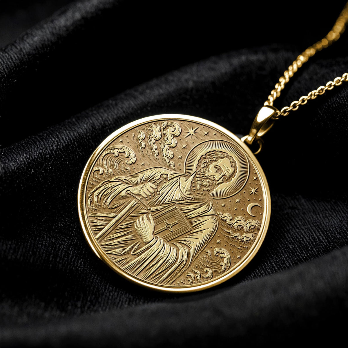 Saint Paul Pendant Necklace – Faith, Wisdom & Spiritual Strength