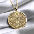 Saint Jude Pendant Necklace – Hope, Strength & Patron of Impossible Causes