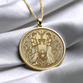 Two of Cups Tarot Pendant Necklace – Love, Harmony & Meaningful Connections