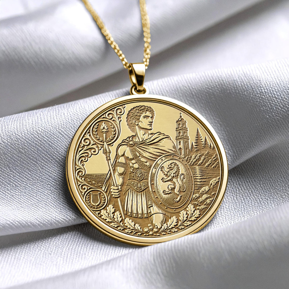 Leander Pendant Necklace – Devotion, Courage & Eternal Love