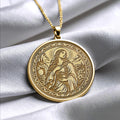 Saint Mary Magdalene Pendant Necklace – Faith, Hope & Sacred Devotion