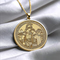 Achilles and Patroclus Pendant Necklace – Brotherhood, Loyalty & Legendary Love