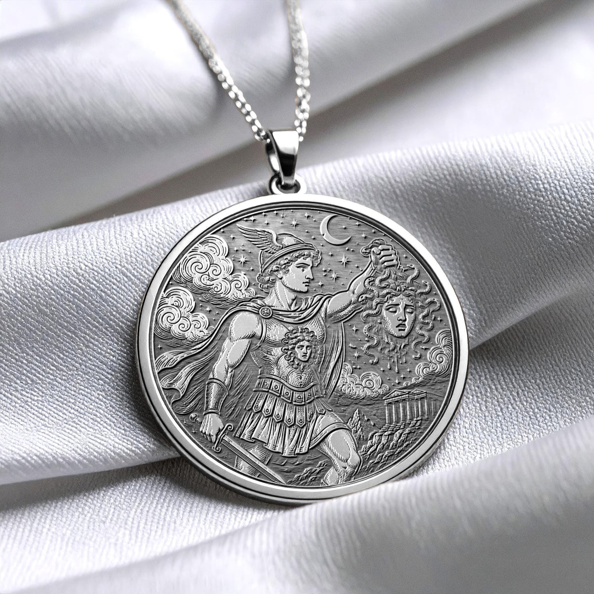Perseus Pendant Necklace – Heroism, Courage & Legendary Strength