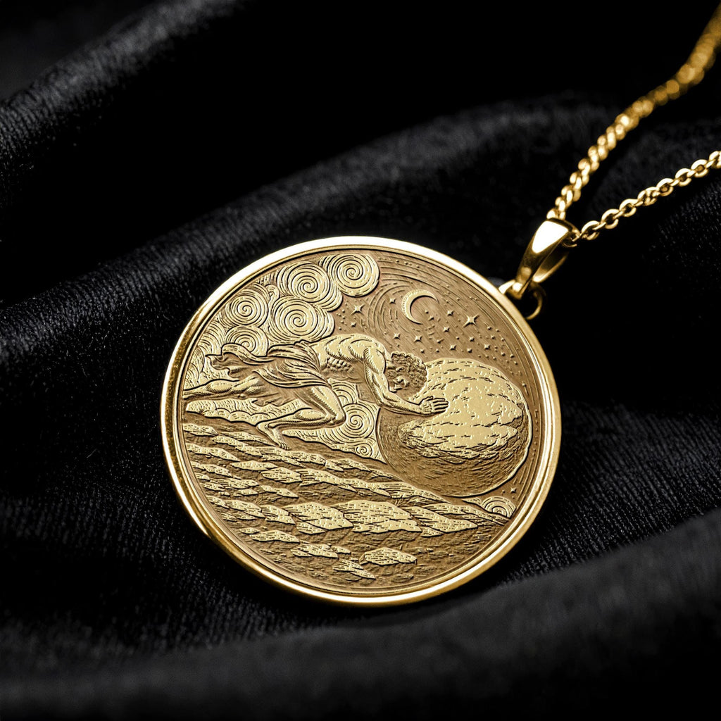 Sisyphus Necklace – Strength, Persistence & The Power to Endure